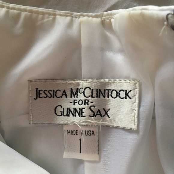 Jessica MC Clintock taffeta mini prom dress size 1. Like brand new - Picture 3 of 3